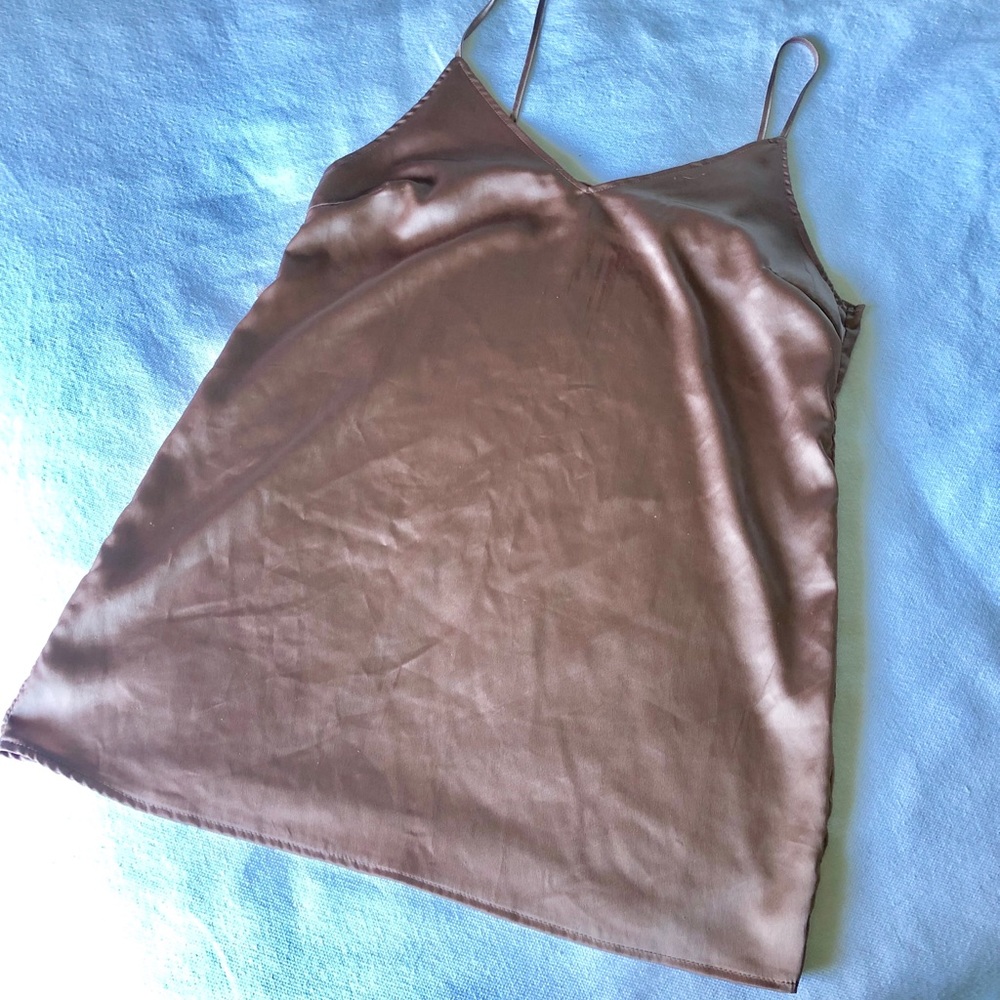 Blush color slip dress